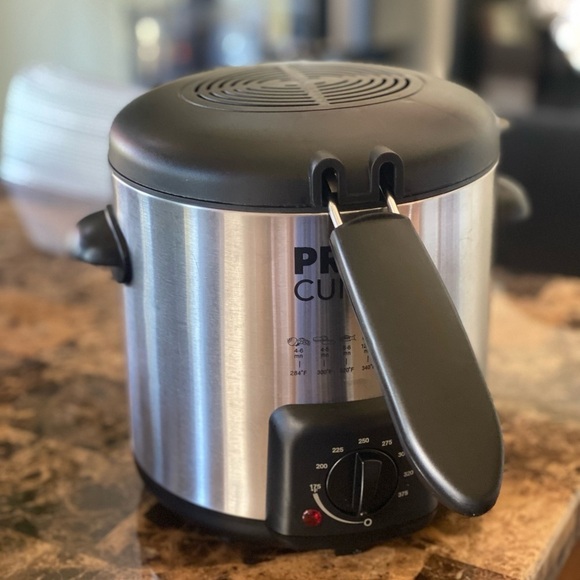 Prime Cuisine Stainless Steel Deep Fryer 1L NIB NWOT Student /Apartment /Singles - Picture 2 of 15